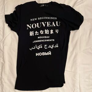 New beginnings T shirt